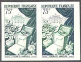 France_1954_Yvert_974-Scott_715_pair_b