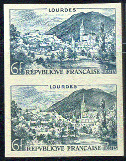 France_1954_Yvert_976-Scott_719_pair_a