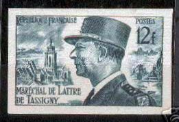 France_1954_Yvert_982-Scott_717_blue-grey