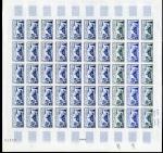 France_1954_Yvert_983-Scott_718_full_sheet