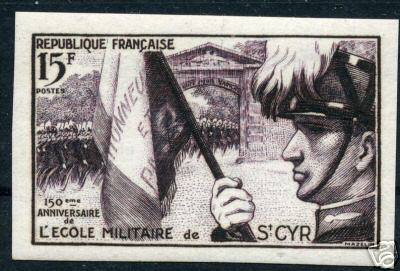 France_1954_Yvert_996-Scott_731_dark-violet