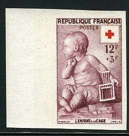 France_1955_Yvert_1048-Scott_B300_multicolor