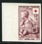 France_1955_Yvert_1048-Scott_B300_multicolor