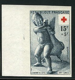 France_1955_Yvert_1049-Scott_B301_multicolor