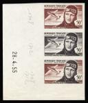 France_1955_Yvert_PA34-Scott_C33_three_a