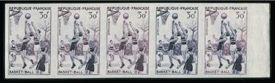 France_1956_Yvert_1072-Scott_801_five_b