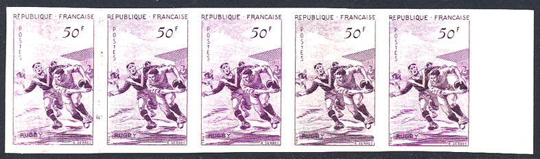 France_1956_Yvert_1074-Scott_803_five_a