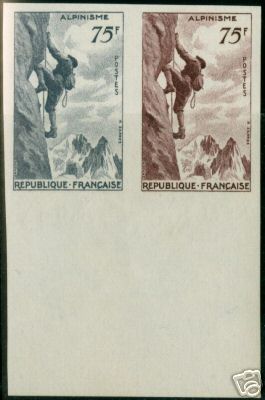 France_1956_Yvert_1075-Scott_804_pair