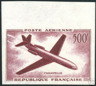 France_1956_Yvert_PA36-Scott_C35_lilac
