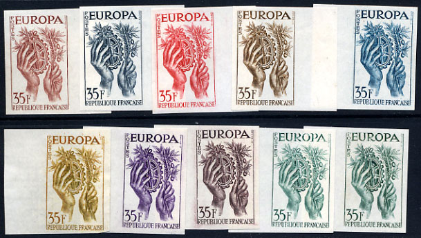 France_1957_Yvert_1123-Scott_847_different_colors_a