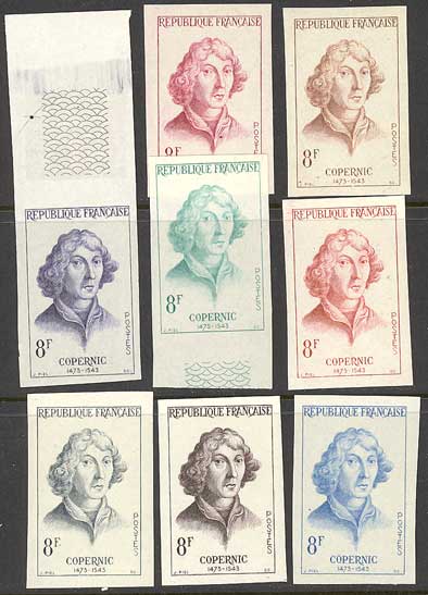 France_1957_Yvert_1132-Scott_857_different_colors_b