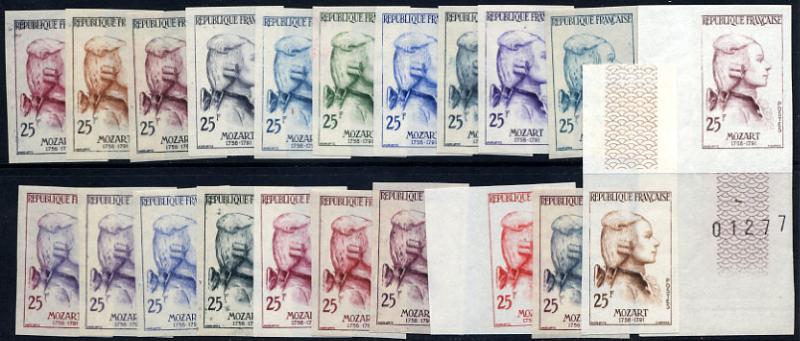 France_1957_Yvert_1137-Scott_862_different_colors