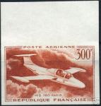 France_1957_Yvert_PA35-Scott_C34_brown-red