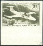France_1957_Yvert_PA35-Scott_C34_dark-grey