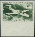 France_1957_Yvert_PA35-Scott_C34_green