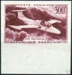 France_1957_Yvert_PA35-Scott_C34_lilac