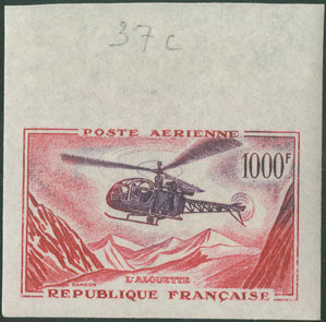 France_1957_Yvert_PA37-Scott_C36_multicolor_a