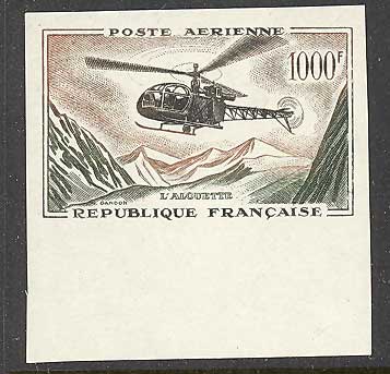 France_1957_Yvert_PA37-Scott_C36_multicolor_c