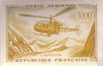 France_1957_Yvert_PA37-Scott_C36_yellow-brown