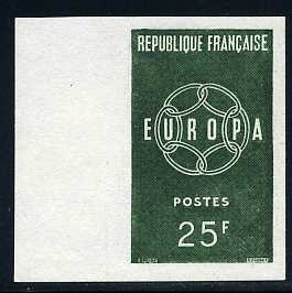 France_1959_Yvert_1218-Scott_929_dark-green