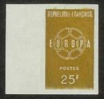 France_1959_Yvert_1218-Scott_929_yellow-brown