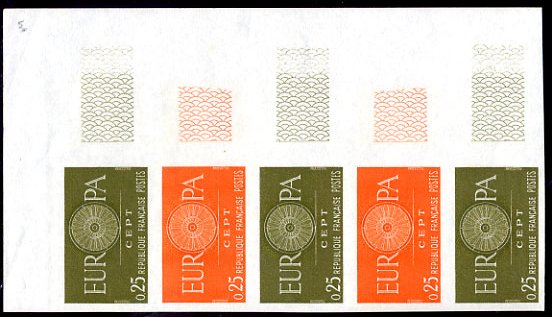 France_1960_Yvert_1266-Scott_970_five