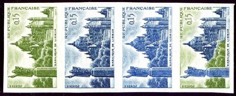 France_1960_Yvert_1268-Scott_972_four