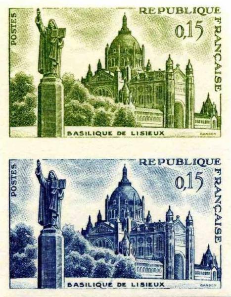 France_1960_Yvert_1268-Scott_972_pair_b