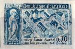 France_1960_Yvert_1280-Scott_blue