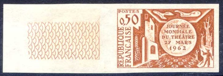 France_1962_Yvert_1334-Scott_1028_brown