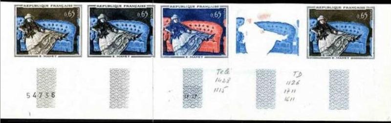 France_1962_Yvert_1364-Scott_1050_five