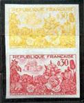 France_1963_Yvert_1369-Scott_1053_pair