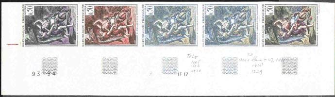 France_1963_Yvert_1376-Scott_1054_five_c