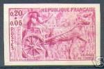 France_1963_Yvert_1378-Scott_B370_lilac-red