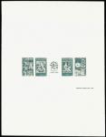 France_1964_Yvert_1417A-Scott_1085-87_black_full_sheet_b