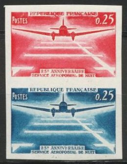 France_1964_Yvert_1418-Scott_pair