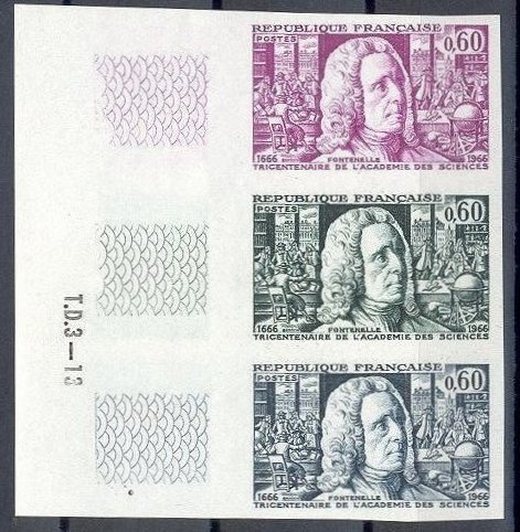 France_1966_Yvert_1487-Scott_three