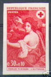 France_1968_Yvert_1581-Scott_B422_red