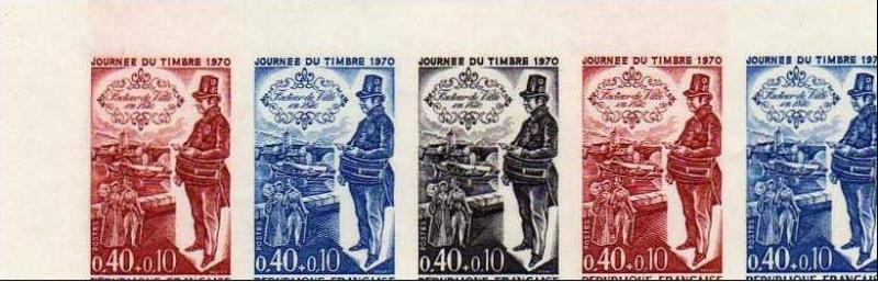 France_1970_Yvert_1632-Scott_B441_five_b