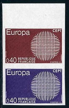 France_1970_Yvert_1637-Scott_1171_pair