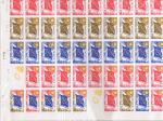 France_1975_Yvert_Service_46-Scott_1016_full_sheet