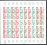 France_1976_Yvert_1865A-Scott_1463_full_sheet
