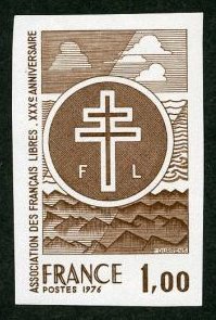 France_1976_Yvert_1885-Scott_1484_brown