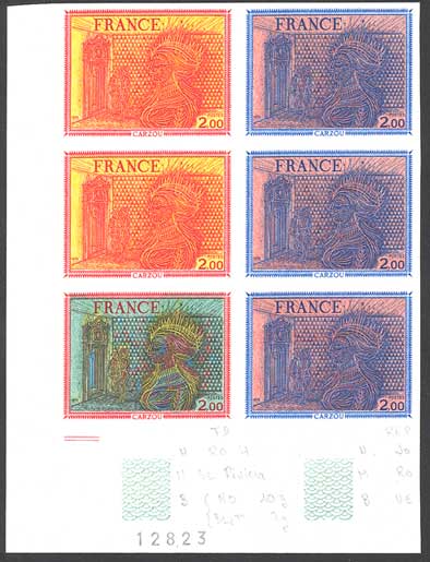 France_1976_Yvert_1900-Scott_1469_six