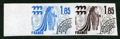 France_1977_Yvert_Preoblit_149-Scott_1531_pair