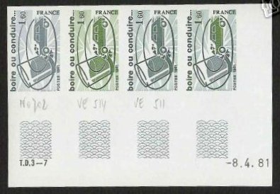France_1981_Yvert_2159-Scott_1768_four