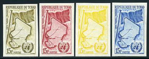 Chad_1959_Yvert_63-Scott_67_different_colors