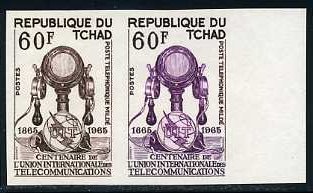 Chad_1965_Yvert_111-Scott_113_pair_a