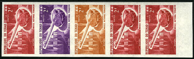 Chad_1965_Yvert_115-Scott_117_five_b
