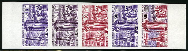Chad_1968_Yvert_152-Scott_154_five